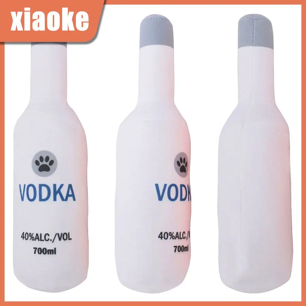 Tooth Grinding Pet Squeaky Printed Toy 7×23cm Wine Bottle Dog Toy Soft Unique Shapes Teeth Chew Toy Dog Supplies Relieve Boredom
Tooth Grinding Pet Squeaky Printed Toy 7×23cm Wine Bottle Dog Toy Soft Unique Shapes Teeth Chew Toy Dog Supplies Relieve Boredom