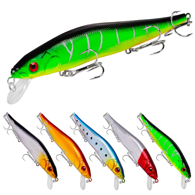 1Pcs Minnow Fishing Lures 14cm/23g Crankbait Wobblers Perch 3D Eyes Artificial Hard Bait Pike Carp Bass Floating Swimbait Pesca
1Pcs Minnow Fishing Lures 14cm/23g Crankbait Wobblers Perch 3D Eyes Artificial Hard Bait Pike Carp Bass Floating Swimbait Pesca
