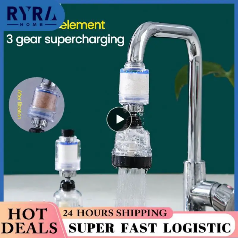 5/8/10PCS Kitchen Faucet 3 Modes 360° Rotatable Booster Faucet Splash-Proof Water Purifier Tap Water Filtering Shower Head
5/8/10PCS Kitchen Faucet 3 Modes 360° Rotatable Booster Faucet Splash-Proof Water Purifier Tap Water Filtering Shower Head