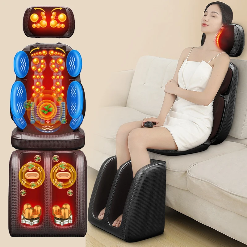 Cervical shoulder waist back massager instrument multifunctional body massage cushion for leaning on of household chair cushion
Cervical shoulder waist back massager instrument multifunctional body massage cushion for leaning on of household chair cushion