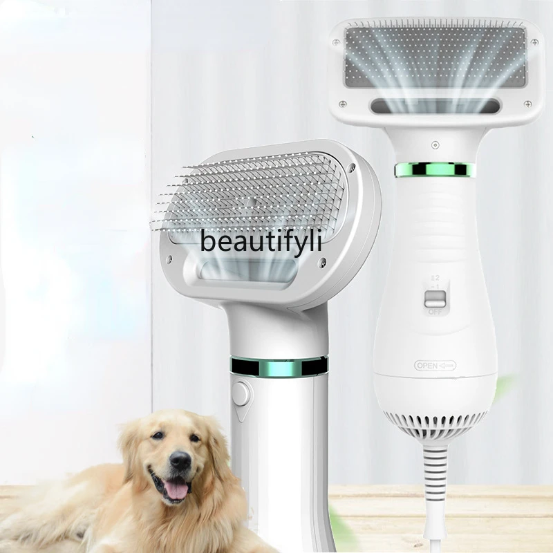 yj Pet Blowing Combs Pet Supplies 2-in-1 Pet Hair Dryer Dog Cat Hair Removal Dryer
yj Pet Blowing Combs Pet Supplies 2-in-1 Pet Hair Dryer Dog Cat Hair Removal Dryer