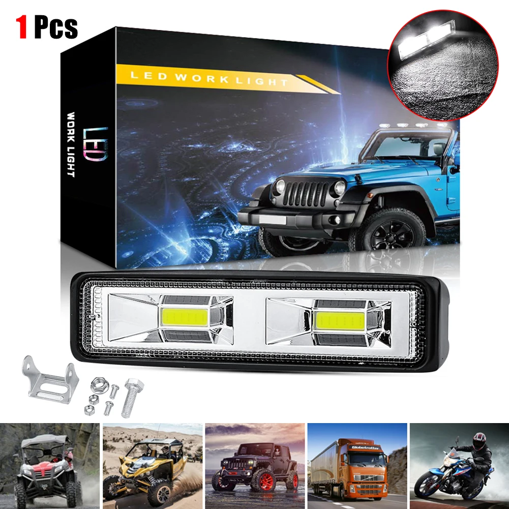 Brand New High Quality 2X 48W 12V COB 16LED Work Light Bulb Spot Beam Bar Car SUV Off Road Driving Fog Lamp 6500K
Brand New High Quality 2X 48W 12V COB 16LED Work Light Bulb Spot Beam Bar Car SUV Off Road Driving Fog Lamp 6500K
