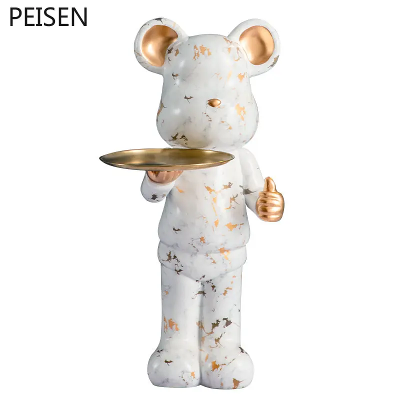 Violent Bear Living Room Large Floor-to-ceiling Ornaments, Storage Trays Home Accessories, Light Luxury Housewarming Gifts
Violent Bear Living Room Large Floor-to-ceiling Ornaments, Storage Trays Home Accessories, Light Luxury Housewarming Gifts