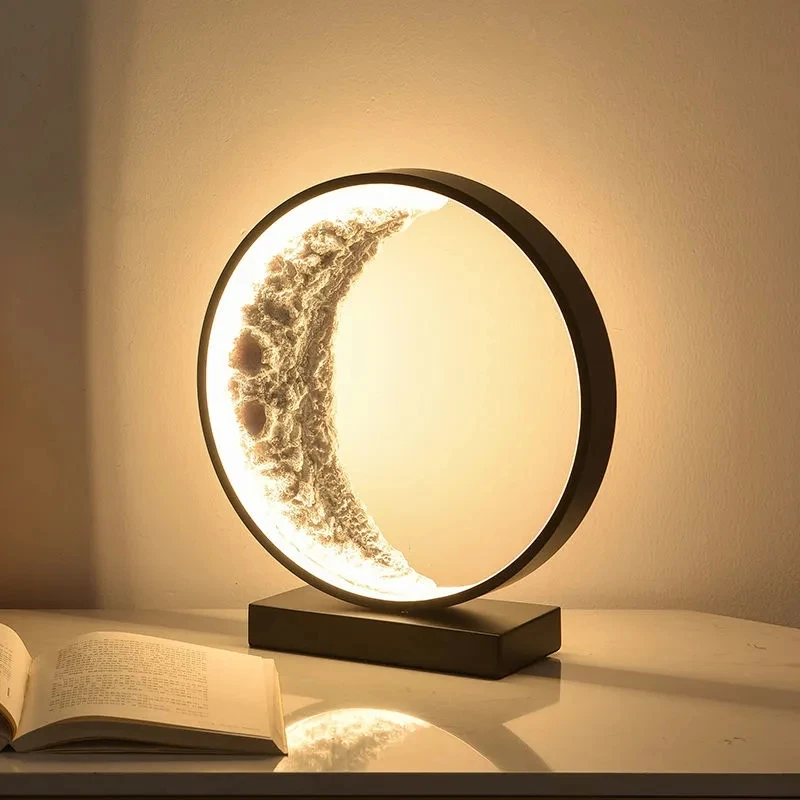 Modern Led Table Lamp Creative Resin Moon Table Lamp For Living Room Bedroom Study Decor Desk Light Nordic Home Bedside Lamp
Modern Led Table Lamp Creative Resin Moon Table Lamp For Living Room Bedroom Study Decor Desk Light Nordic Home Bedside Lamp