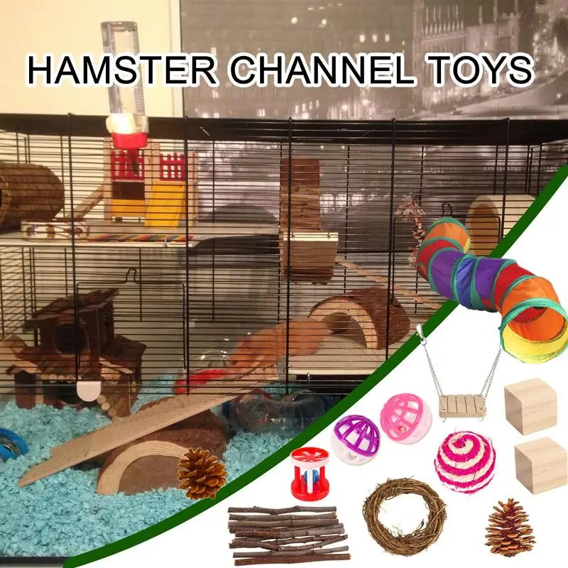 Hamster Game Pipeline Small Pet Fun Tunnel Foldable Guinea Pigs Hideaway Tube Tunnel Toys 12PCS Durable Mice Exercising Toy
Hamster Game Pipeline Small Pet Fun Tunnel Foldable Guinea Pigs Hideaway Tube Tunnel Toys 12PCS Durable Mice Exercising Toy