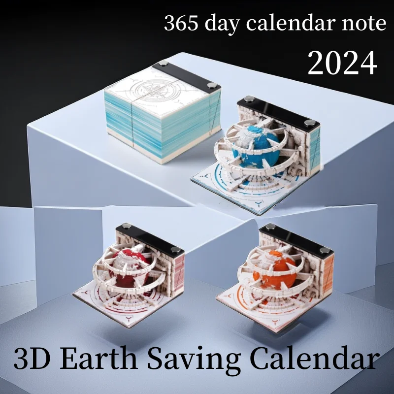 Календарь 3D 2024 сохранить Землю, календарь, записная книжка, креативная резьба по бумаге, украшение земли, бумажный 3D-календарь
Календарь 3D 2024 сохранить Землю, календарь, записная книжка, креативная резьба по бумаге, украшение земли, бумажный 3D-календарь