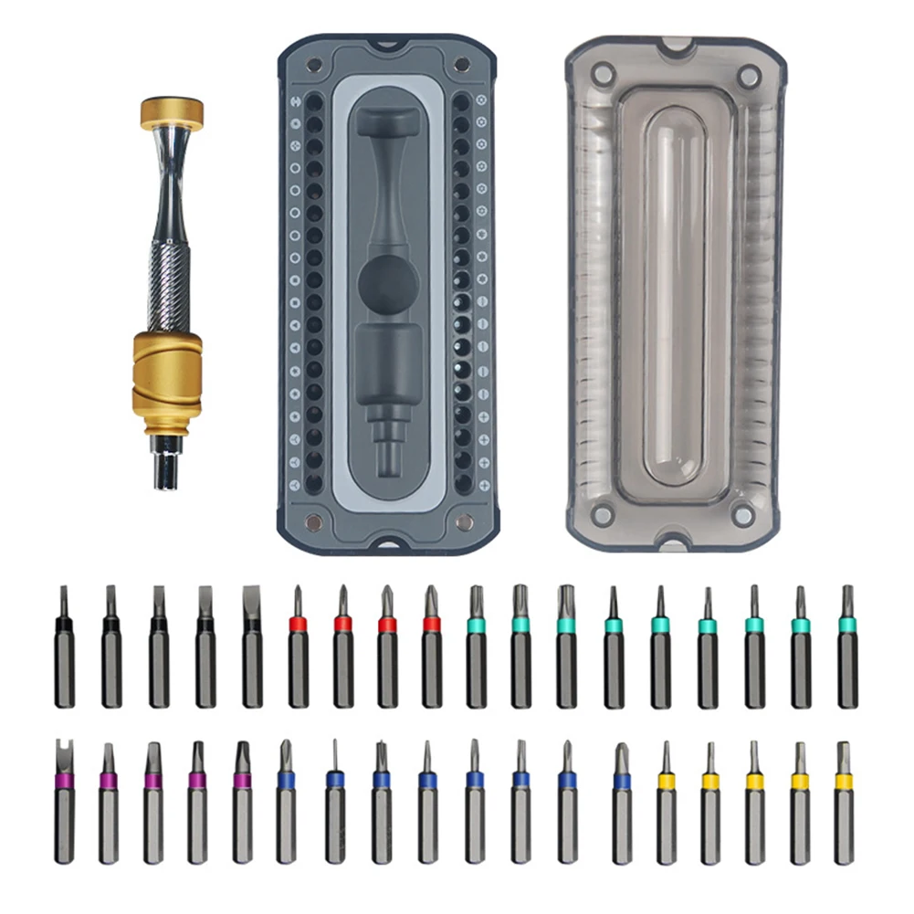 36 In 1 Chrome-vanadium Steel Screwdriver Set Multifunction Magnetic Screwdriver Set Tool For Laptops Phones Game Consoles
36 In 1 Chrome-vanadium Steel Screwdriver Set Multifunction Magnetic Screwdriver Set Tool For Laptops Phones Game Consoles