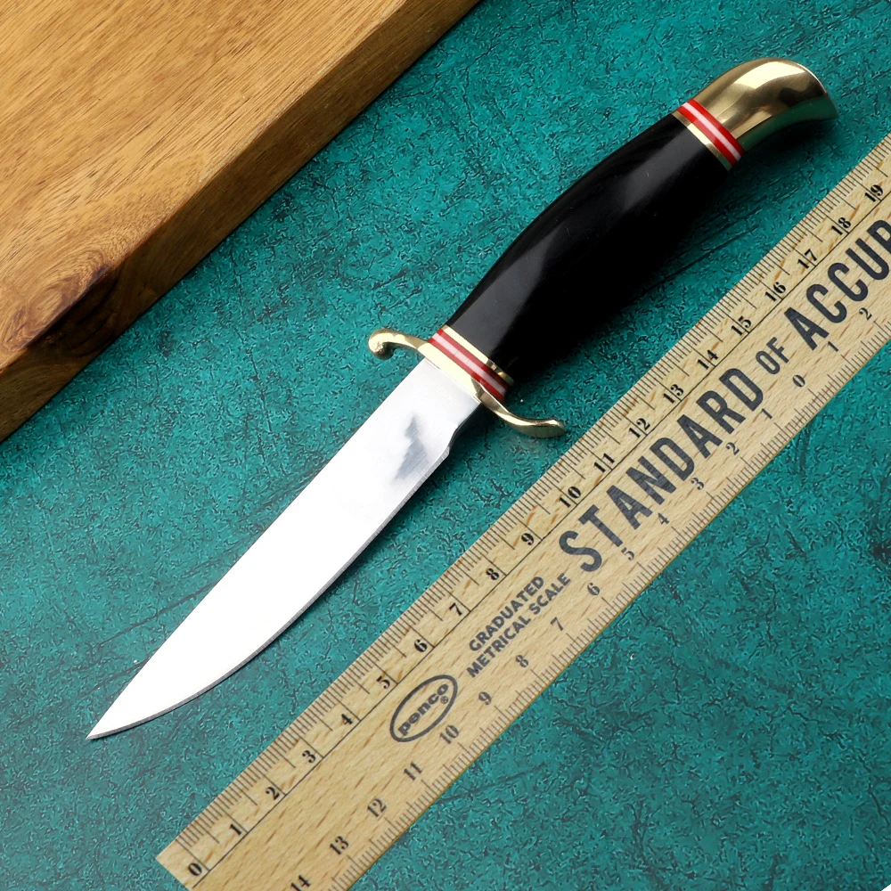 Russia Outdoor Survival Hunting Bowie Knife Camping Fixed Blade Straight Knife Tactical Knife Camping Knife
Russia Outdoor Survival Hunting Bowie Knife Camping Fixed Blade Straight Knife Tactical Knife Camping Knife