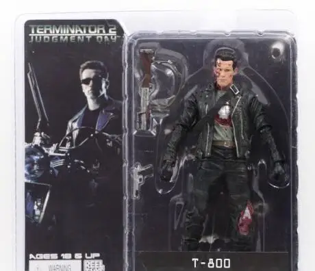 NECA Terminator T-800 Battle Time Arnold Schwarzenegger PVC Action Figure Collectible Model Toy 7" 18cm
NECA Terminator T-800 Battle Time Arnold Schwarzenegger PVC Action Figure Collectible Model Toy 7" 18cm