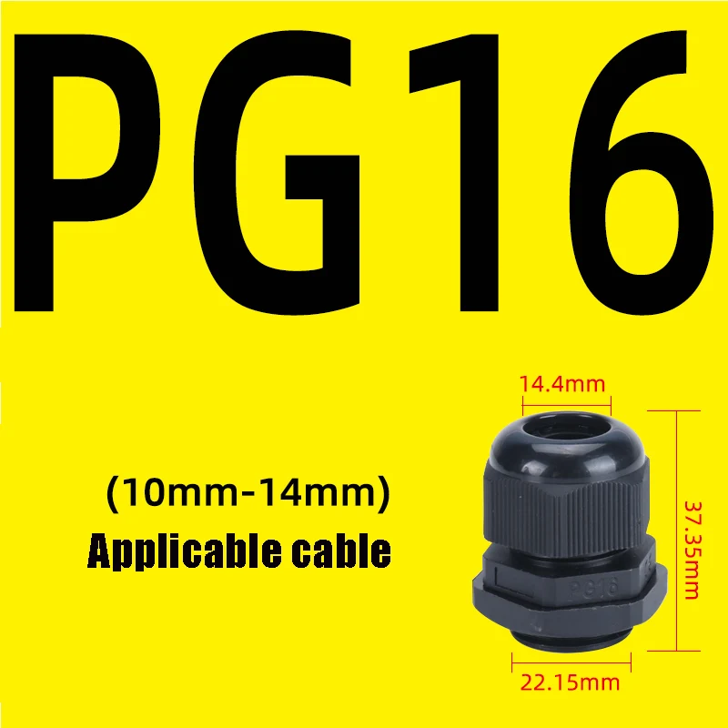 5 шт. водонепроницаемый кабельный ввод IP68 PA66 нейлон PG9 PG11 PG13.5 PG16 PG19/21/PG25 PG29 PG36PG42PG48PG48 белый черный кабельный разъем 
5 шт. водонепроницаемый кабельный ввод IP68 PA66 нейлон PG9 PG11 PG13.5 PG16 PG19/21/PG25 PG29 PG36PG42PG48PG48 белый черный кабельный разъем