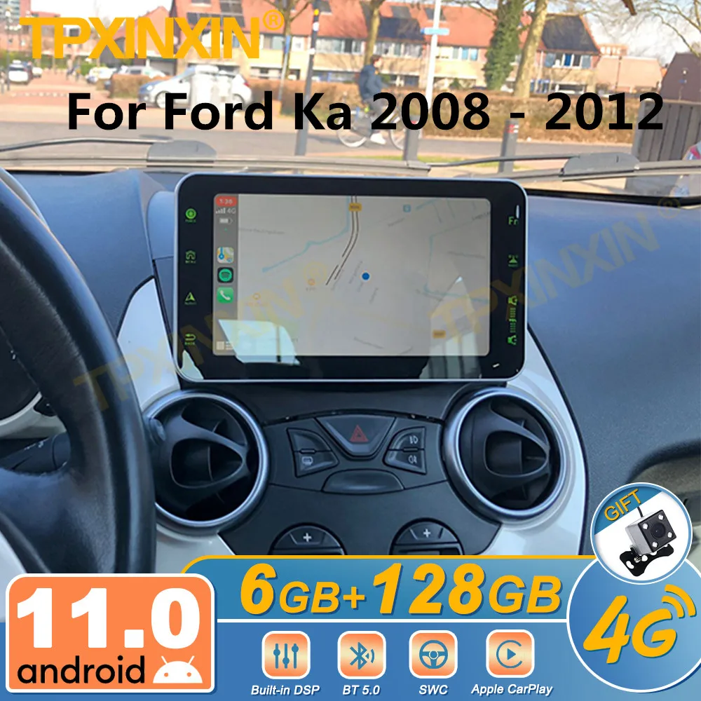 For Ford Ka 2008 - 2012 Android Car Radio 2Din Stereo Receiver Autoradio Multimedia Player GPS Navi Unit Screen
For Ford Ka 2008 - 2012 Android Car Radio 2Din Stereo Receiver Autoradio Multimedia Player GPS Navi Unit Screen