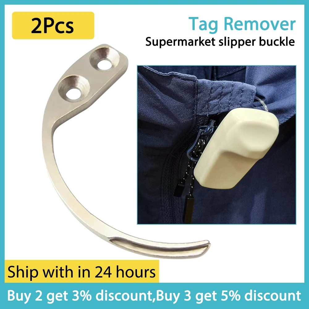 2Pcs Hook Detacher Anti-theft Security Tag Label Detach Hook Pin Opener Key for Clothing Supermarket Slipper Buckle Accessories
2Pcs Hook Detacher Anti-theft Security Tag Label Detach Hook Pin Opener Key for Clothing Supermarket Slipper Buckle Accessories