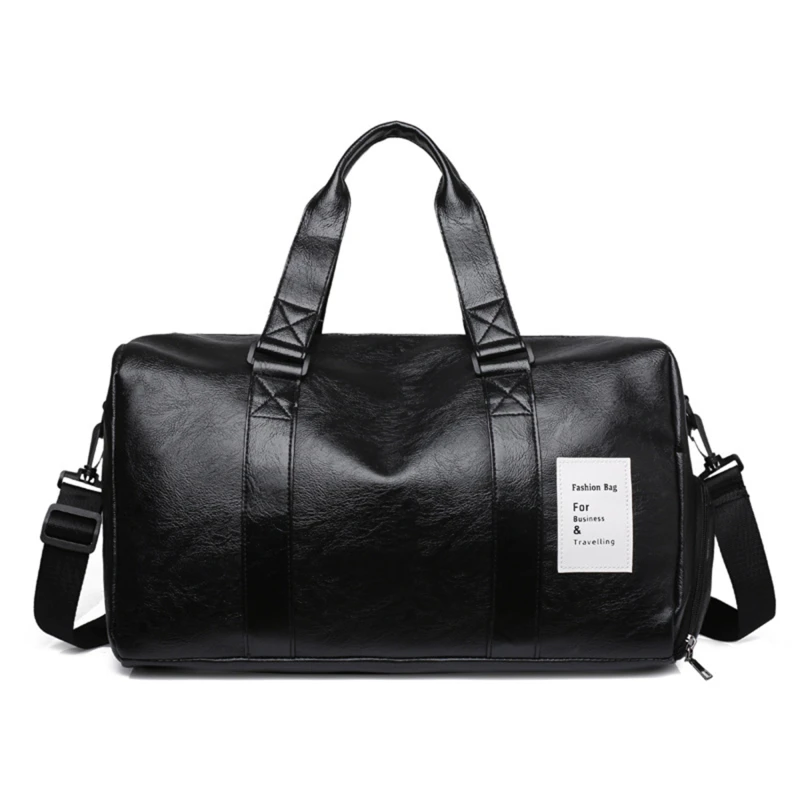 Unisex Leather Luggage Bag With Shoes Travel Clothes Storage Bags Zipper Sport Weekend Bag Training Fitness Duffle Bag Shoulder
Unisex Leather Luggage Bag With Shoes Travel Clothes Storage Bags Zipper Sport Weekend Bag Training Fitness Duffle Bag Shoulder