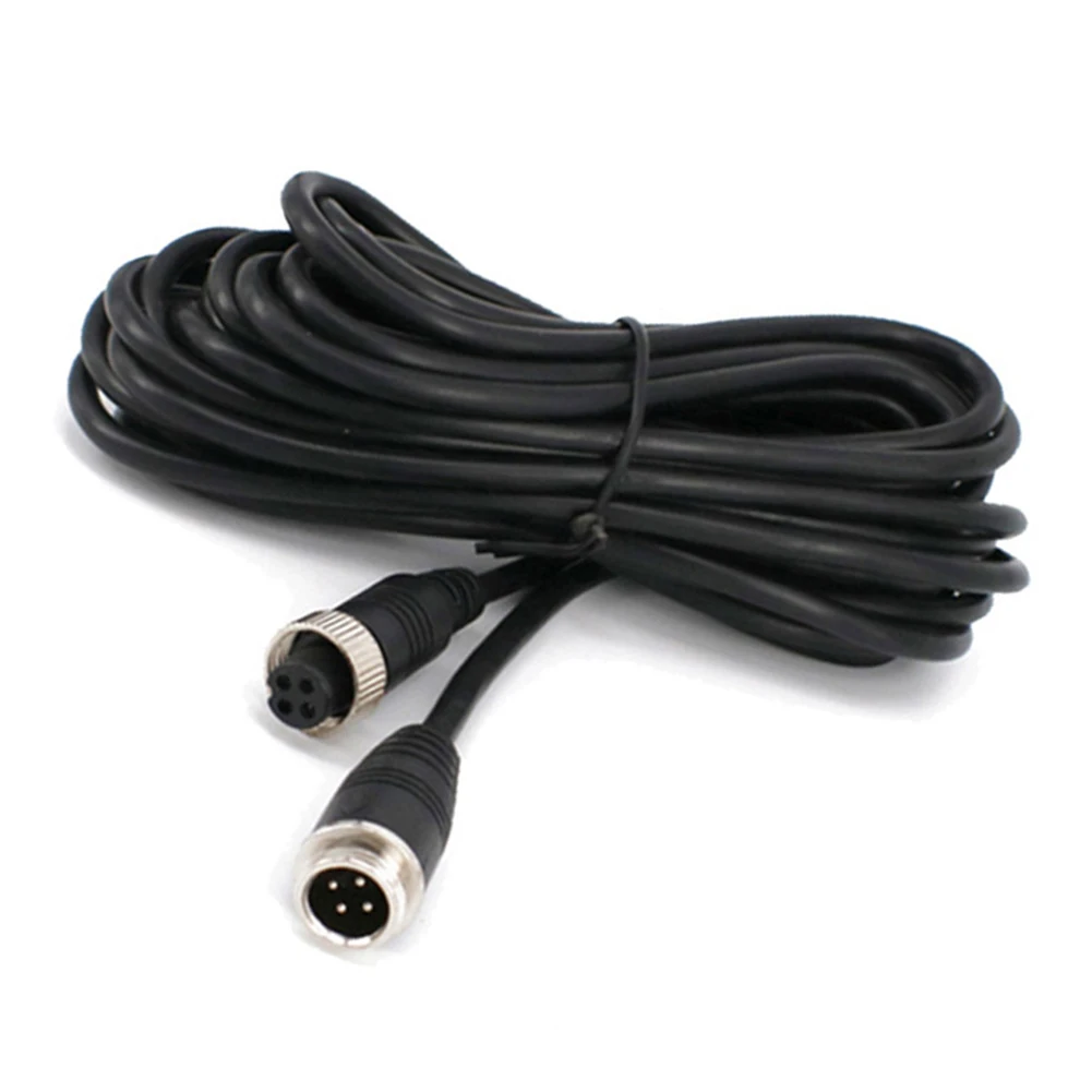 High Quality Extension Cable 1pc 2m 4-pin Black M12 Aviation Cable PVC Plastic Video Extension Cable Zinc Alloy
High Quality Extension Cable 1pc 2m 4-pin Black M12 Aviation Cable PVC Plastic Video Extension Cable Zinc Alloy