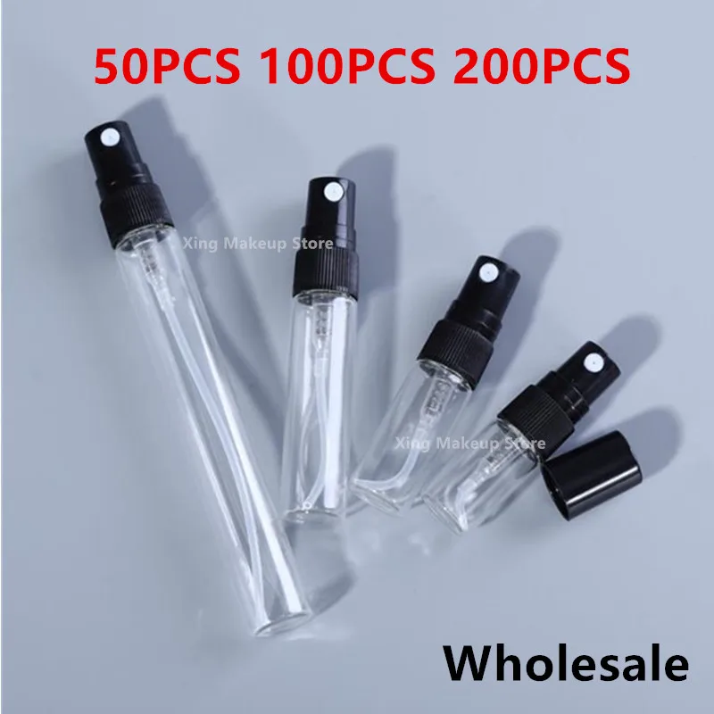 Wholesale 50/100/200PCS 2ML 5ML 10ML Black Portable Mini Perfume Glass Bottle Empty Cosmetics Bottle Sample Thin Glass Vials 2#
Wholesale 50/100/200PCS 2ML 5ML 10ML Black Portable Mini Perfume Glass Bottle Empty Cosmetics Bottle Sample Thin Glass Vials 2#