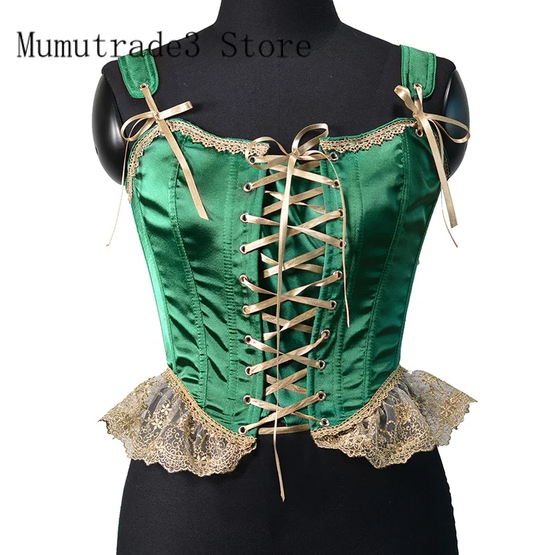 Satin Gothic Overbust Corsets&Bustiers Sculpting Elegant Palace Steel Buckle Princess Kurt Corset Top.
Satin Gothic Overbust Corsets&Bustiers Sculpting Elegant Palace Steel Buckle Princess Kurt Corset Top.