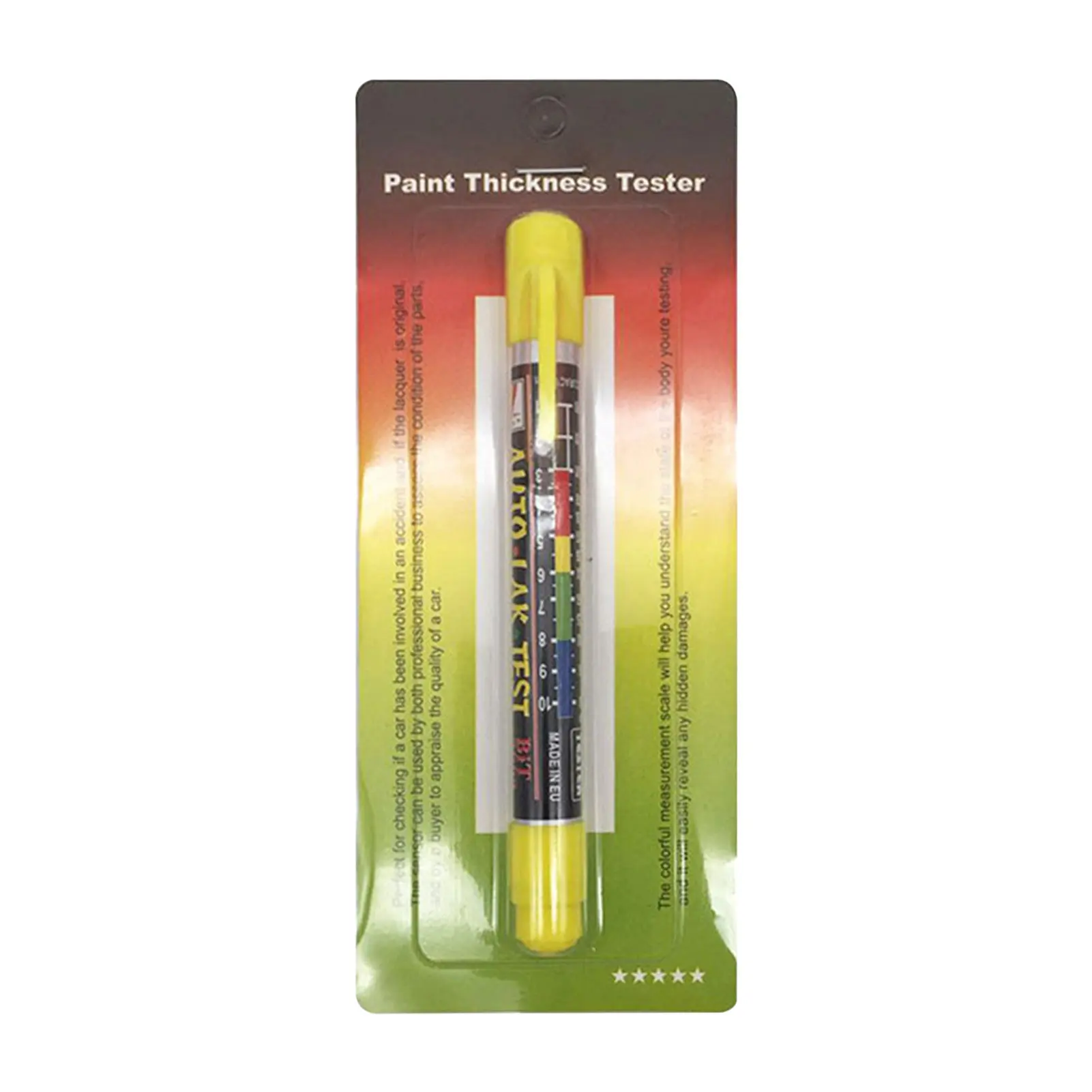 Paint Thickness Tester Meter Gauge Car Coating Measurement 0 To 520 Microns Highly Accurate Automotive Body Damage Detector
Paint Thickness Tester Meter Gauge Car Coating Measurement 0 To 520 Microns Highly Accurate Automotive Body Damage Detector