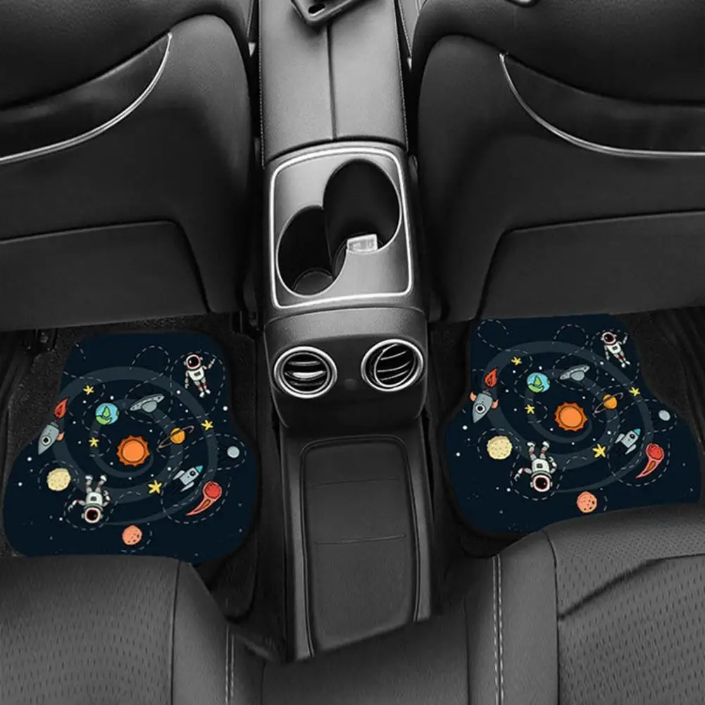 2Pcs Car Foot Pads Practical Cartoon Pattern Non-slip Auto Foot Pads Safe Washable Car Floor Carpets
2Pcs Car Foot Pads Practical Cartoon Pattern Non-slip Auto Foot Pads Safe Washable Car Floor Carpets
