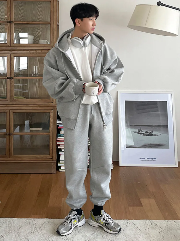SYUHGFA Men's Clothing 2022 Spring Autumn New Hoodie Sweatshirt + Elastic Waist Sweatpants Loose Hooded Set Pants For Male
SYUHGFA Men's Clothing 2022 Spring Autumn New Hoodie Sweatshirt + Elastic Waist Sweatpants Loose Hooded Set Pants For Male