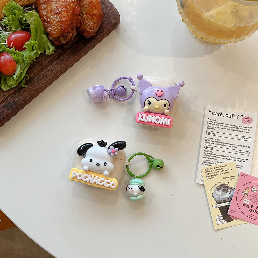 Sanrio 3D Pochacco With Pendant Clear for Apple AirPods 1 2 3 Case AirPods Pro 2 Case IPhone Earphone Accessories Air Pod Cover
Sanrio 3D Pochacco With Pendant Clear for Apple AirPods 1 2 3 Case AirPods Pro 2 Case IPhone Earphone Accessories Air Pod Cover