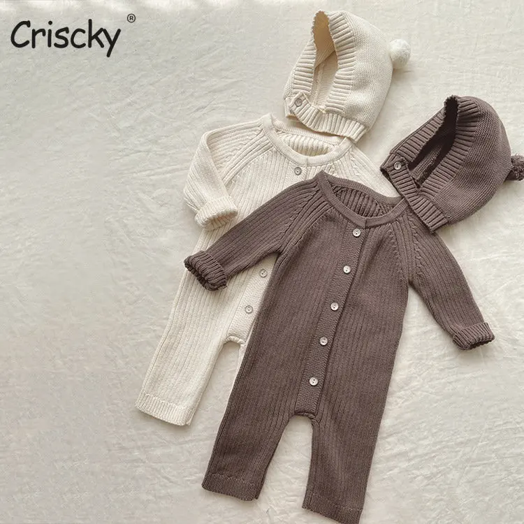 Criscky 2022 Solid Autumn Newborn Infant Baby Girls Romper Playsuit Overalls Cotton Long Sleeve Baby Jumpsuit Newborn Clothes
Criscky 2022 Solid Autumn Newborn Infant Baby Girls Romper Playsuit Overalls Cotton Long Sleeve Baby Jumpsuit Newborn Clothes