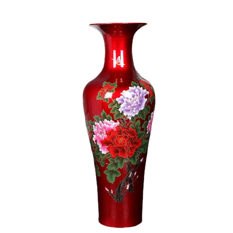 Ceramics vase Floor Vase large vase New Chinese Style Living Room Home Hallway Decoration New House Gift
Ceramics vase Floor Vase large vase New Chinese Style Living Room Home Hallway Decoration New House Gift