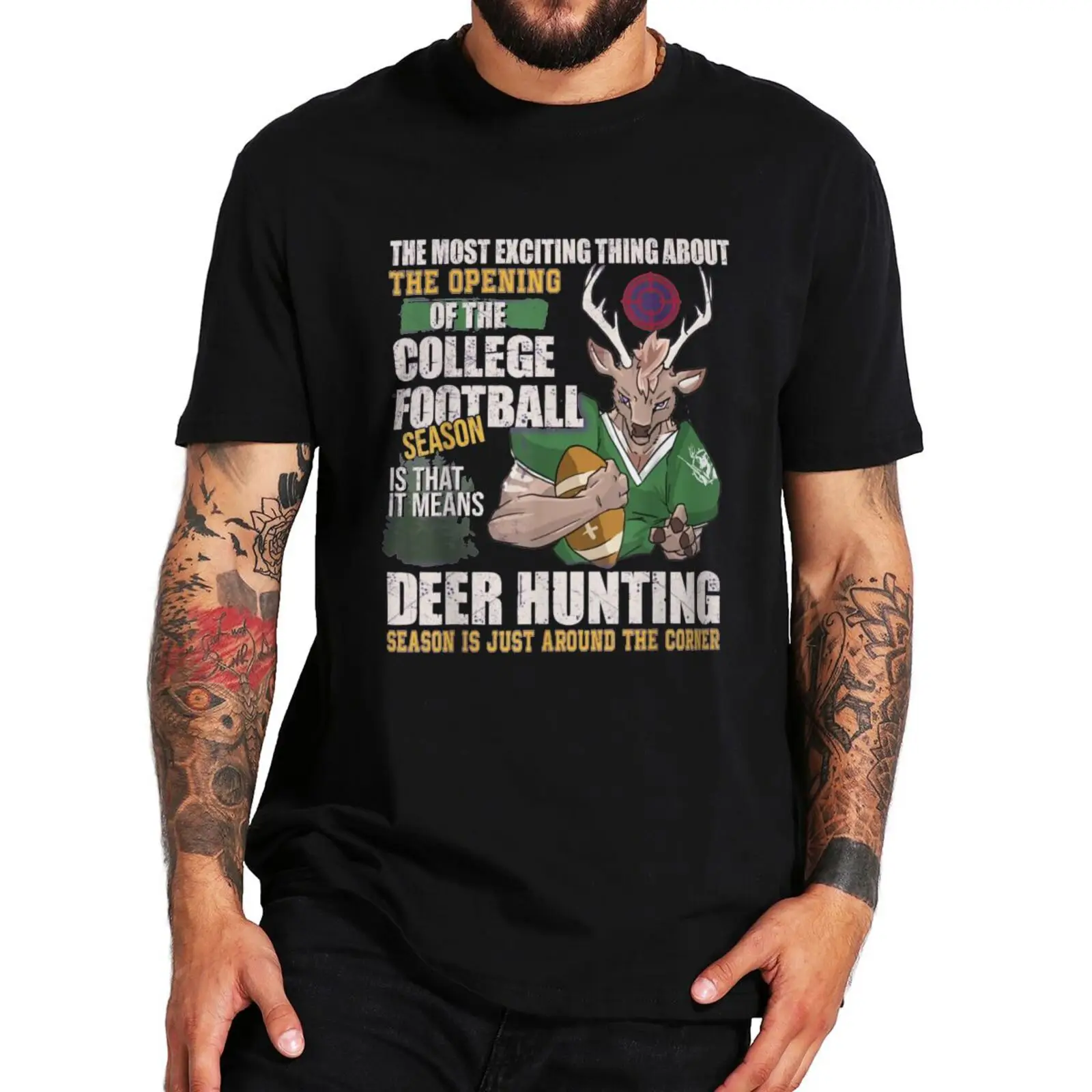 Deer Hunting Season Is Coming T-shirt Funny Football Shooting Lovers Women Men Clothing Cotton Summer Casual T Shirts
Deer Hunting Season Is Coming T-shirt Funny Football Shooting Lovers Women Men Clothing Cotton Summer Casual T Shirts