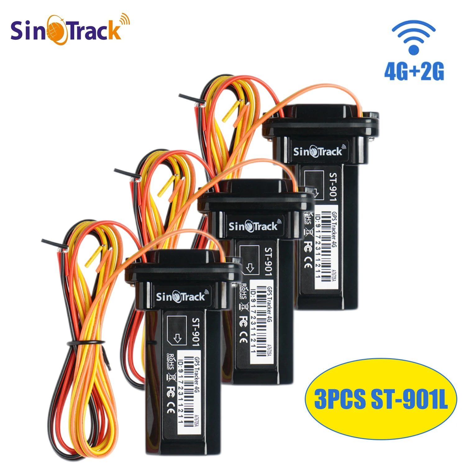 4G SinoTrack 3 шт. ST-901L мини-автомобильный трекер для автомобиля, внедорожника, грузовика, автобуса, GPS, 4-контактное реле для двигателя Cut
4G SinoTrack 3 шт. ST-901L мини-автомобильный трекер для автомобиля, внедорожника, грузовика, автобуса, GPS, 4-контактное реле для двигателя Cut