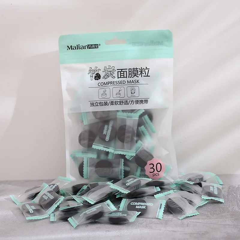 30Pcs Ultra-Thin Moisturizing Disposable Compression Facial Mask Bamboo Charcoal Cotton Face Sheet Face Care Wrapped Masks Paper
30Pcs Ultra-Thin Moisturizing Disposable Compression Facial Mask Bamboo Charcoal Cotton Face Sheet Face Care Wrapped Masks Paper
