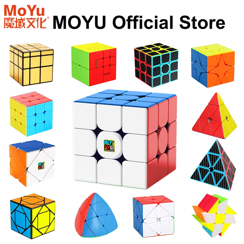 

MoYu Meilong Series Magic Cube 3x3 2x2 4x4 5x5 Professional Special 3×3 Speed Puzzle Children's Toy 3x3x3 Original Cubo Magico
