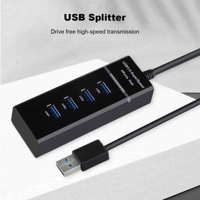 Portable 5Gbps USB Hub Extensions 5gbps 4 Port Usb Splitter High Speed Data Transfer Usb Charging Port Adapter Portable
Portable 5Gbps USB Hub Extensions 5gbps 4 Port Usb Splitter High Speed Data Transfer Usb Charging Port Adapter Portable