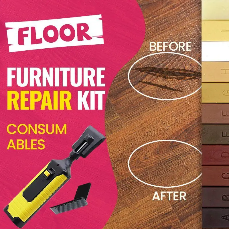 NewDIY Manual Floor Furniture Repair Kit Consumables Scratch Repair Tool Set For Homes Wooden Floors Rooms Floor Gap Repair Tool
NewDIY Manual Floor Furniture Repair Kit Consumables Scratch Repair Tool Set For Homes Wooden Floors Rooms Floor Gap Repair Tool