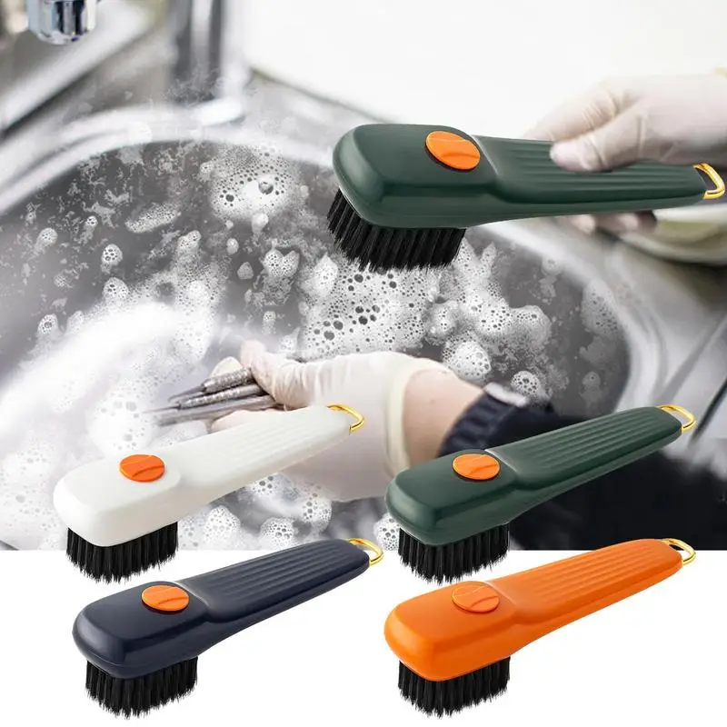 1pc Multifunctional Cleaning Brush Durable ABS Soft Bristled Liquid Shoe Brush Portable Detachable Long Handle Cleaner Brush
1pc Multifunctional Cleaning Brush Durable ABS Soft Bristled Liquid Shoe Brush Portable Detachable Long Handle Cleaner Brush