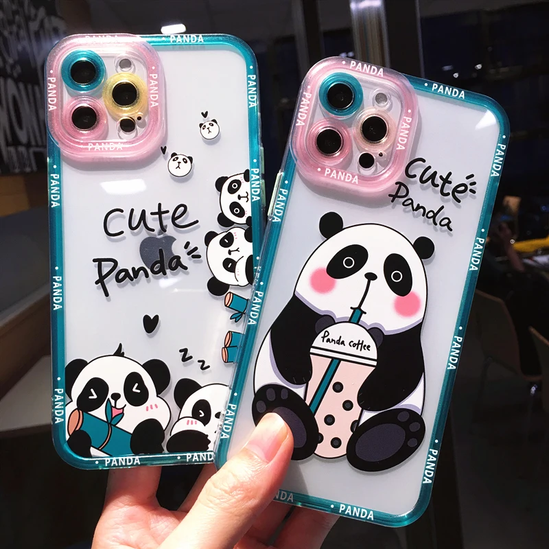 Cute Panda Coffee Clear Square Soft Phone Case For iPhone 13 12 11 Pro Max SE2 X XR 8 7 Plus Xs Max Luxury Silicone Camera Cover
Cute Panda Coffee Clear Square Soft Phone Case For iPhone 13 12 11 Pro Max SE2 X XR 8 7 Plus Xs Max Luxury Silicone Camera Cover