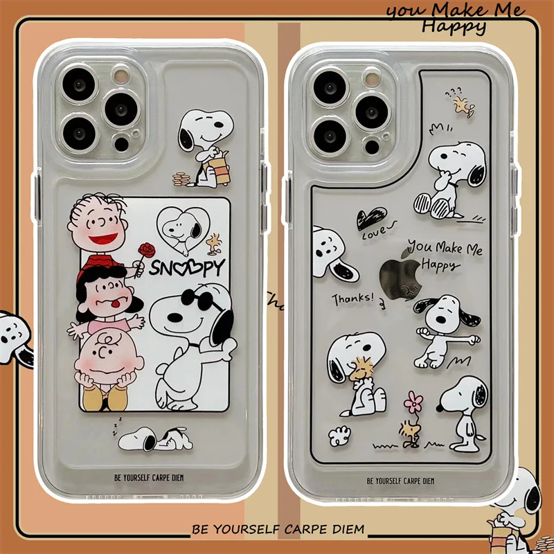 Cartoon Snoopy Charlie Apple 13 for Iphone11/12Promax Phone Case Xs/XR Drop-Resistant 7P Soft
Cartoon Snoopy Charlie Apple 13 for Iphone11/12Promax Phone Case Xs/XR Drop-Resistant 7P Soft