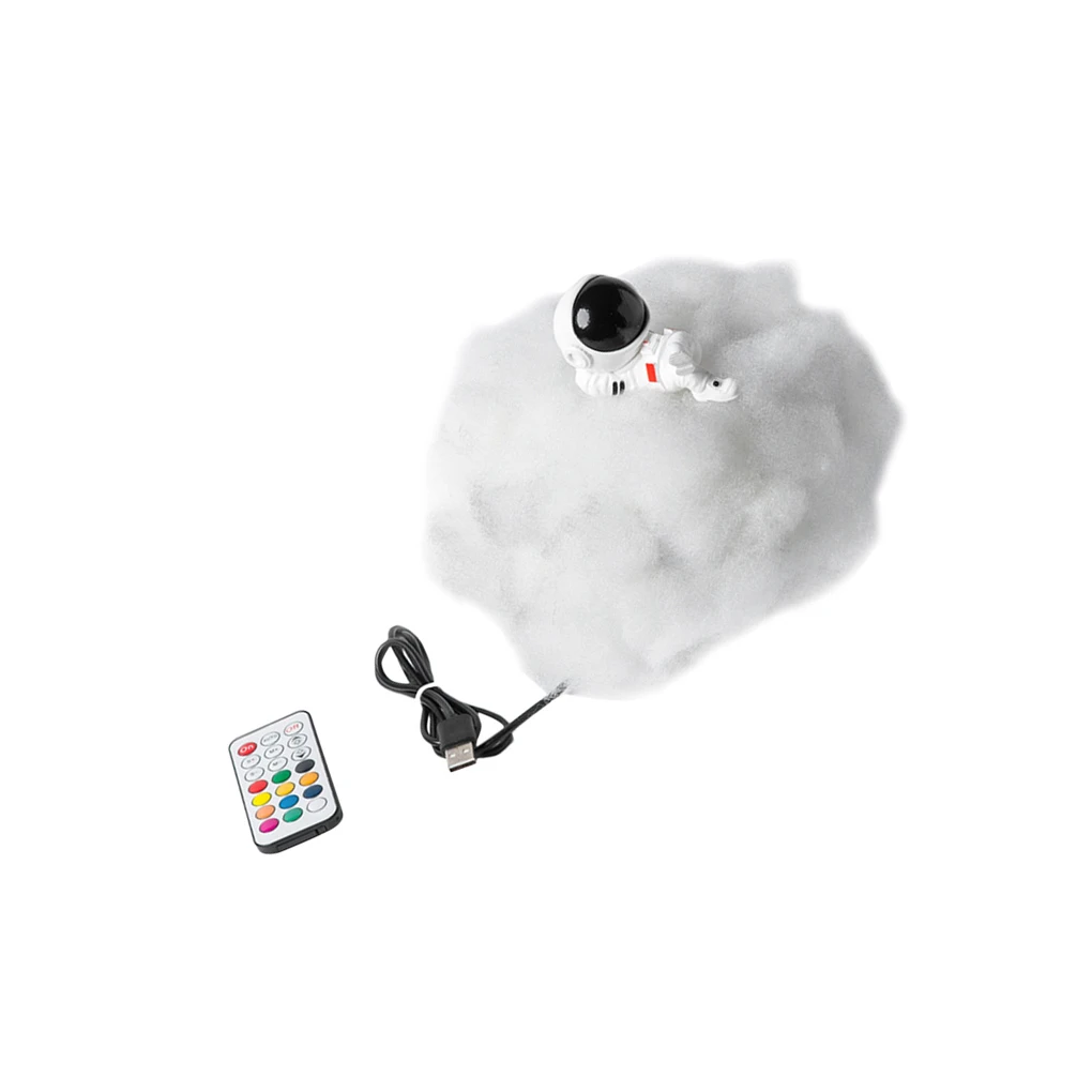 LED Light Wear-resistant Colorful Clouds Astronaut Lamp Portable Night Lights Bedside Lamps Remote Control for Kids Type
LED Light Wear-resistant Colorful Clouds Astronaut Lamp Portable Night Lights Bedside Lamps Remote Control for Kids Type