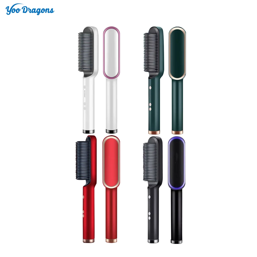 Professional Hair Straightener Tourmaline Ceramic Hair Curler Brush Hair Comb Straighteners Curling Hair Iron Hair Styler Tool
Professional Hair Straightener Tourmaline Ceramic Hair Curler Brush Hair Comb Straighteners Curling Hair Iron Hair Styler Tool