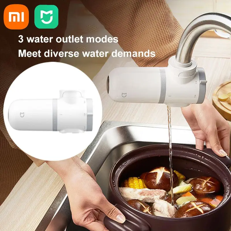 Оригинальный очиститель воды Xiaomi Mijia для крана, кухонный смеситель с активированным углем, Перколятор воды, ржавчины, бактерий, Сменный филь...
Оригинальный очиститель воды Xiaomi Mijia для крана, кухонный смеситель с активированным углем, Перколятор воды, ржавчины, бактерий, Сменный филь...