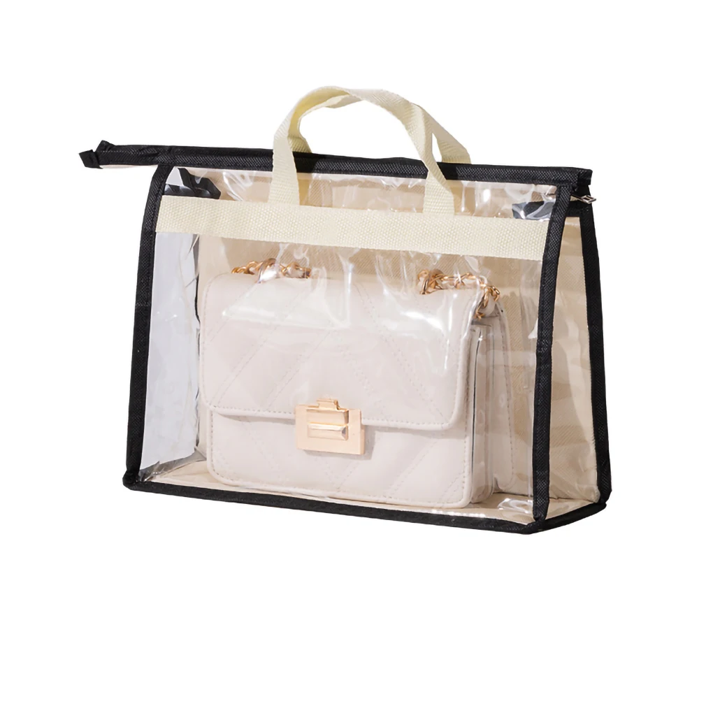 Portable Dust Bag Beige Transparent Breathable Moisture-Proof Bag Outdoor Cosmetic Bag Wardrobe Protection Finishing Storage Bag
Portable Dust Bag Beige Transparent Breathable Moisture-Proof Bag Outdoor Cosmetic Bag Wardrobe Protection Finishing Storage Bag