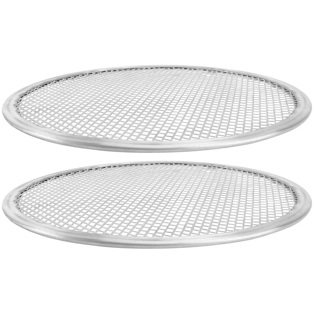Pizza Screen Round Plate Microwave Plates Seamless Aluminum Baking Cookware Accessories Grill Unbreakable
Pizza Screen Round Plate Microwave Plates Seamless Aluminum Baking Cookware Accessories Grill Unbreakable
