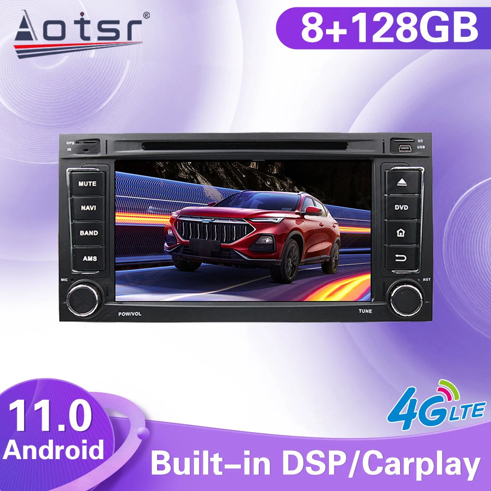 Android 11 Multimedia Player Autoradio For VW Volkswagen TOUAREG 2002 2003 2004 2005 2006 2007 2008 2009 2010 GPS Navi Head Unit
Android 11 Multimedia Player Autoradio For VW Volkswagen TOUAREG 2002 2003 2004 2005 2006 2007 2008 2009 2010 GPS Navi Head Unit