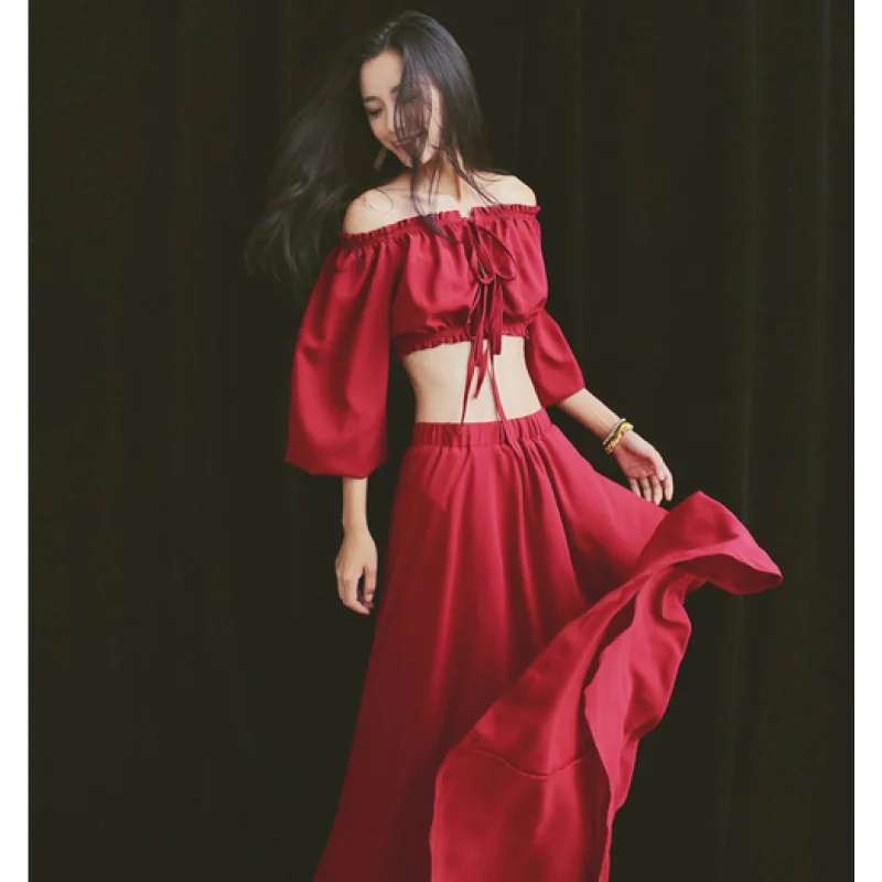 Red Dress2022New Spring European and American Seaside Holiday Beach Skirt Super Fairy Slimming Sexy Dress Women's 
Red Dress2022New Spring European and American Seaside Holiday Beach Skirt Super Fairy Slimming Sexy Dress Women's