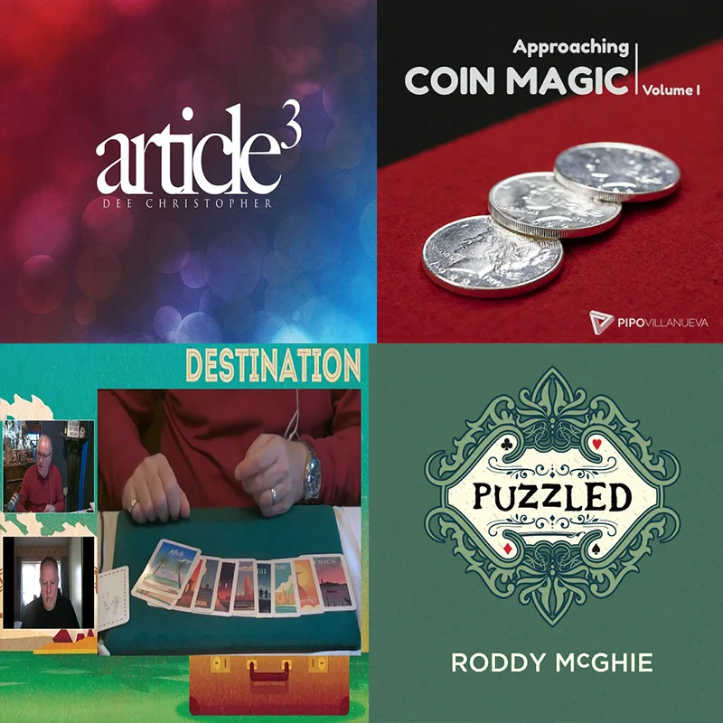 Approaching Coin Magic 1 | Article3 by Dee Christopher | Puzzled by Roddy McGhie | Destinations by Nikolas Mavresis Magic Trick
Approaching Coin Magic 1 | Article3 by Dee Christopher | Puzzled by Roddy McGhie | Destinations by Nikolas Mavresis Magic Trick