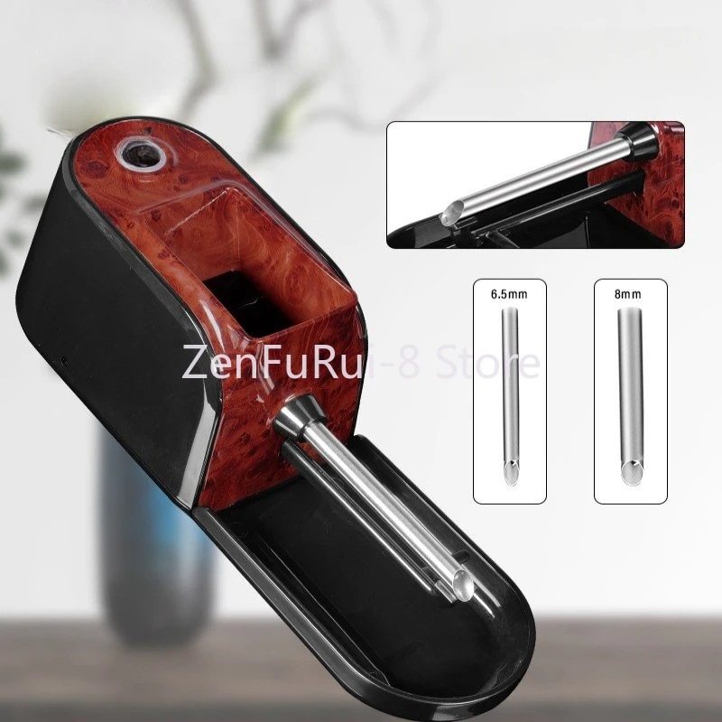 New 6.5/8mm Slim Tube Electric Rolling Machine Automatic Cigarette Maker Tobacco Injector Roller Smoking Accessories
New 6.5/8mm Slim Tube Electric Rolling Machine Automatic Cigarette Maker Tobacco Injector Roller Smoking Accessories