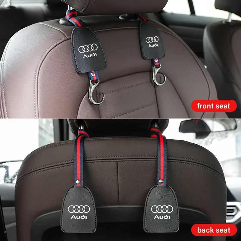 1/2pcs Car Styling Seat Back Hook Leather Portable Hanger Storage Bag Cloth Holder Accessories For Audi A4 B5 B6 A3 8P 8V 8L A5
1/2pcs Car Styling Seat Back Hook Leather Portable Hanger Storage Bag Cloth Holder Accessories For Audi A4 B5 B6 A3 8P 8V 8L A5