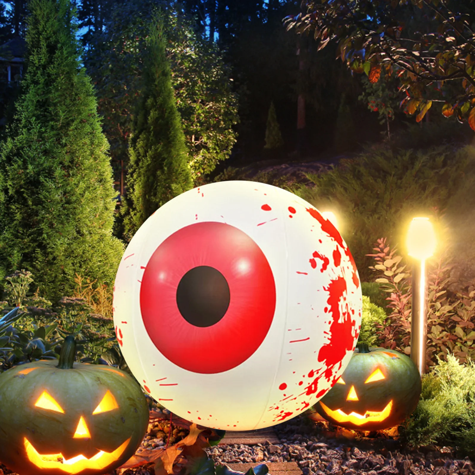 Halloween Luminous Bouncy Balls 24 Inches LED Horrible Eye Balls Blow Up Quick Inflation Glow In The Dark for Indoor Outdoor
Halloween Luminous Bouncy Balls 24 Inches LED Horrible Eye Balls Blow Up Quick Inflation Glow In The Dark for Indoor Outdoor