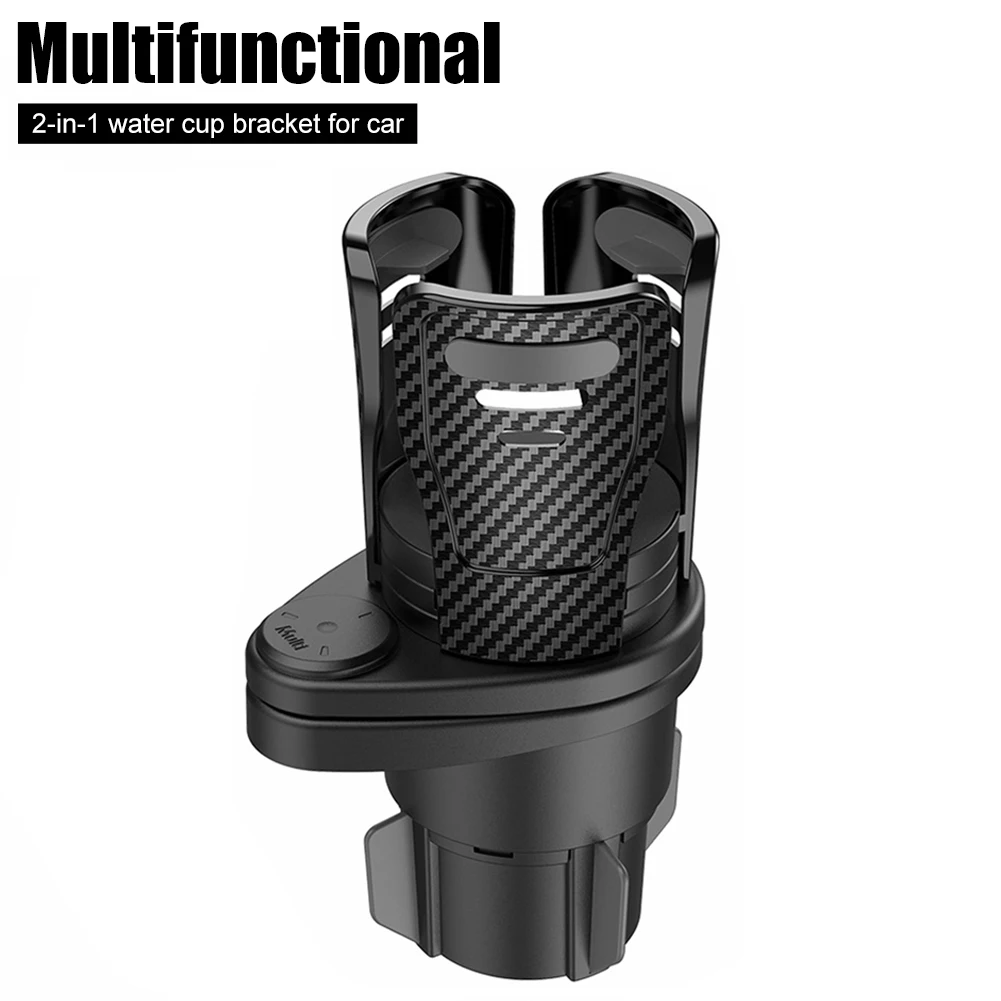 2 In 1 Vehicle-mounted Slip-proof Cup Holder 360 Degree Rotating Water Car Cup Holder Multifunctional Dual Houder Auto Accessory
2 In 1 Vehicle-mounted Slip-proof Cup Holder 360 Degree Rotating Water Car Cup Holder Multifunctional Dual Houder Auto Accessory