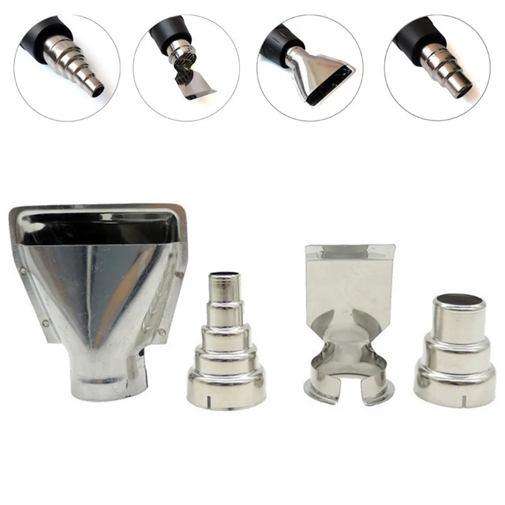 1Pcs Electric Heat Air Gun Nozzles Stainless Steel Welding Accessories 4 Models Heat Resistant Nozzle For Hot Airgun
1Pcs Electric Heat Air Gun Nozzles Stainless Steel Welding Accessories 4 Models Heat Resistant Nozzle For Hot Airgun