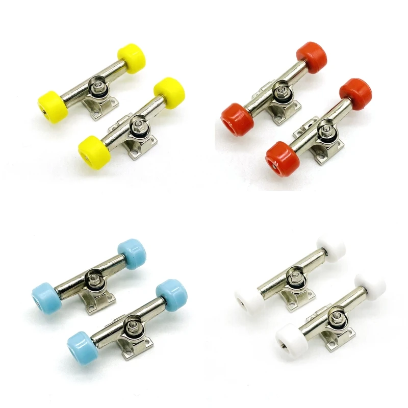 2PCS Mini Finger Model Skateboard Parts Bearing Deck Wheel with Nuts & Truck Bolts 4 Optional Color Finger Toy DIY Parts
2PCS Mini Finger Model Skateboard Parts Bearing Deck Wheel with Nuts & Truck Bolts 4 Optional Color Finger Toy DIY Parts