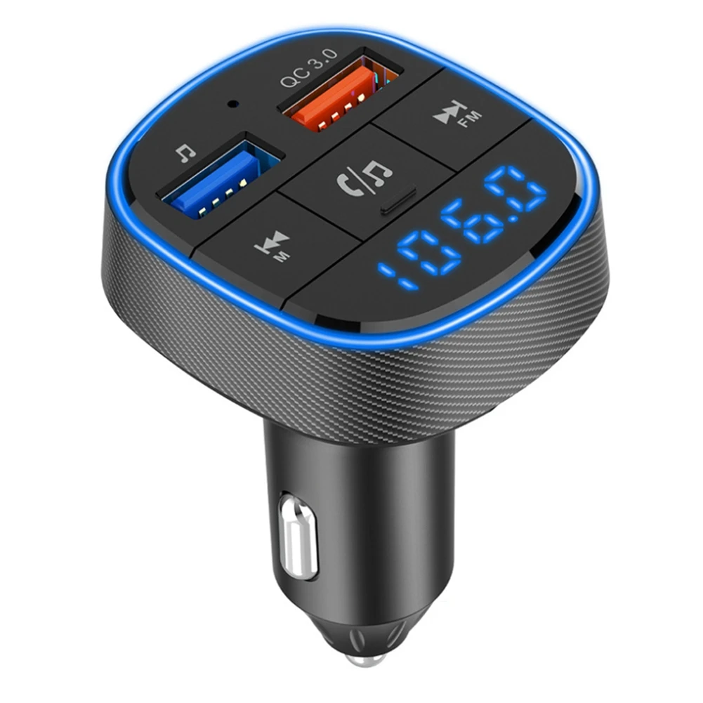 BC57 Автомобильный Bluetooth 5,0 FM-передатчик QC3.0, двойное зарядное устройство USB, яркий адаптер для MP3-плеера, TF-карты, гарнитура, автомобильный комплект
BC57 Автомобильный Bluetooth 5,0 FM-передатчик QC3.0, двойное зарядное устройство USB, яркий адаптер для MP3-плеера, TF-карты, гарнитура, автомобильный комплект
